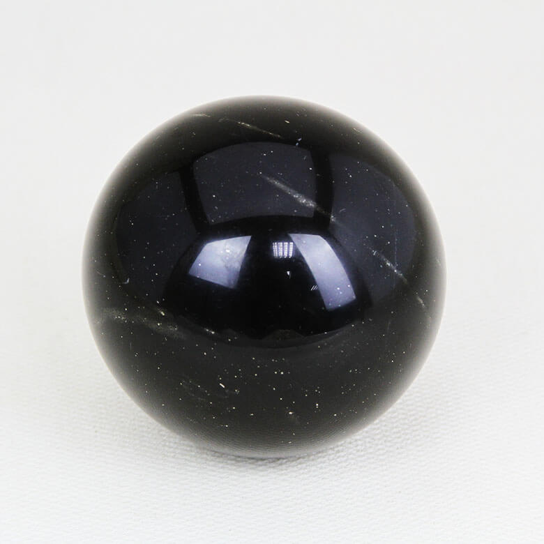 Ethically sourced Peruvian Black Jade Crystal Sphere Lemurian Jade Gemrock