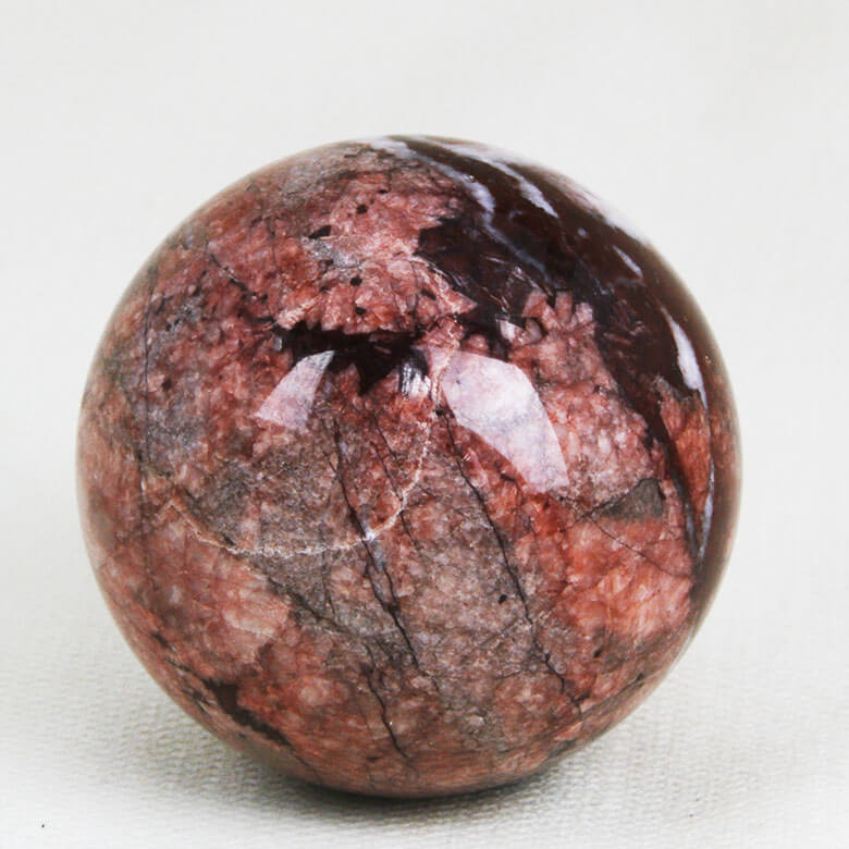 Huanucite sphere ethical crystals Gemrock