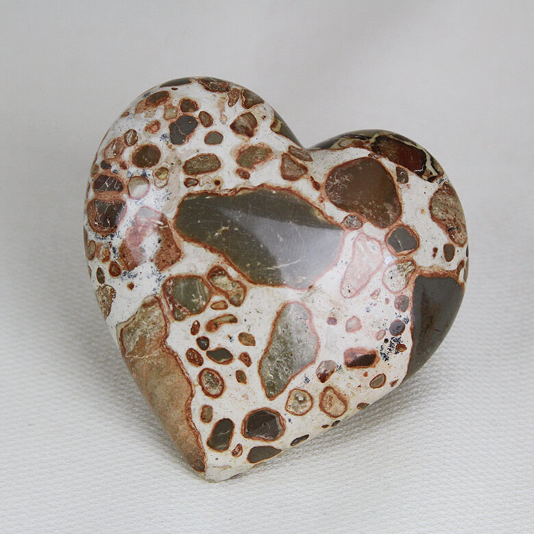 Leopardite heart ethical crystals Gemrock 3b