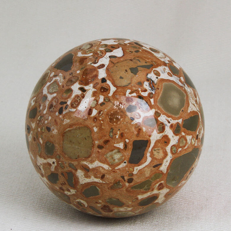 Leopardite sphere ethical crystals Gemrock 3b