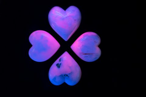 Manganocalcite heart ethical crystals Gemrock 11