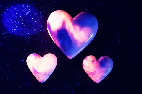 Manganocalcite heart ethical crystals Gemrock 13