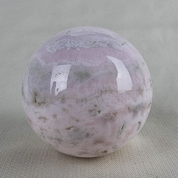 Manganocalcite sphere ethical crystals Gemrock 16