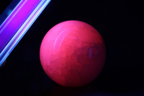 Manganocalcite sphere ethical crystals Gemrock 23