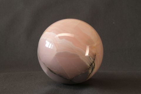 Manganocalcite sphere ethical crystals Gemrock 24