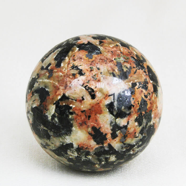 Morning Rose Granite Spheres ethically sourced Crystals Gemrock