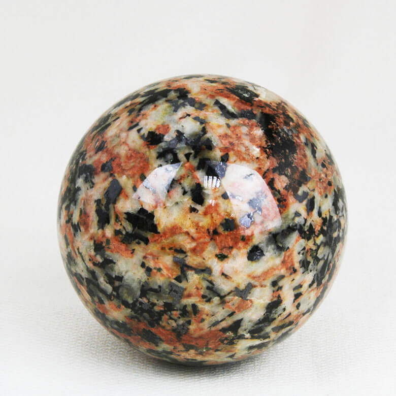 Morning Rose Granite Spheres ethically sourced Crystals Gemrock