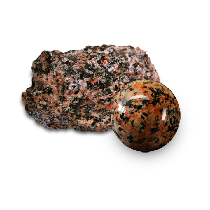 Morning Rose Granite ethical Crystals Gemrock Morning Rose Granite ethical Crystals Gemrock
