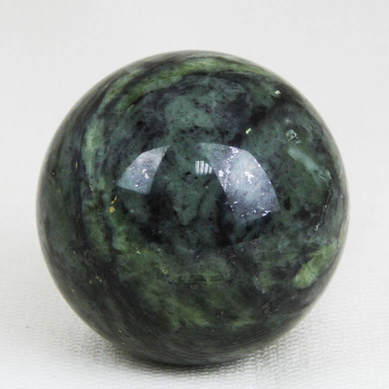 Nephrite Green jade sphere ethical crystals Gemrock 2 Nephrite Green jade sphere ethical crystals Gemrock 2