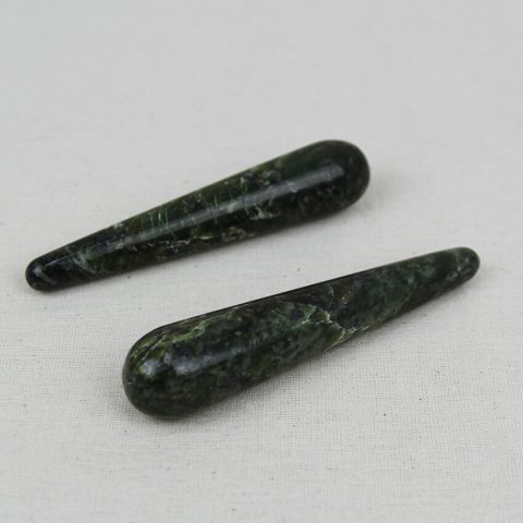 Nephrite Green jade wands ethical crystals Gemrock