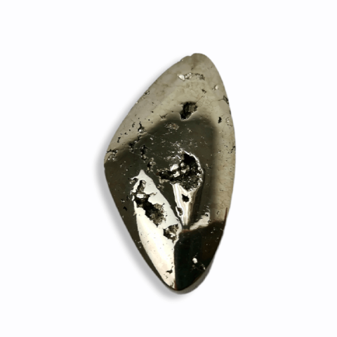 Pyrite cabochon chispa ethical crystal jewelry Gemrock 01 pyrite gemstone quality standard