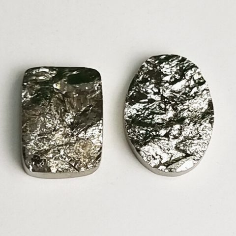 Pyrite cabochon crystal-surface ethical crystal jewelry Gemrock 03 pyrite gemstone quality standard