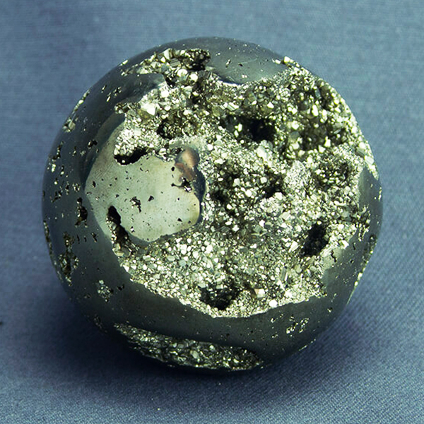 Quinoa Pyrite Sphere ethical crystals gemrock 02