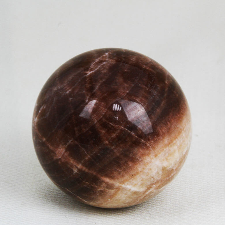 Red Aragonite sphere ethical Crystals Gemrock 01c