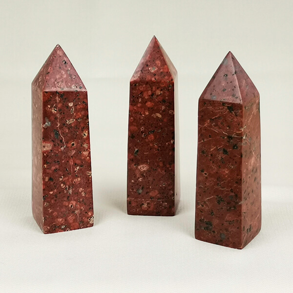Rosophia obelisks towers ethical Crystals Gemrock
