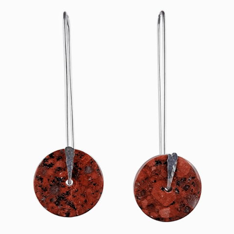 Rosophia sterling silver earrings ethical crystal jewelry Gemrock 02