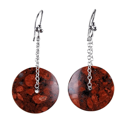 Rosophia sterling silver earrings ethical crystal jewelry Gemrock 04