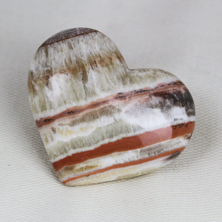 Tiger Aragonite heart ethical crystals Gemrock 02