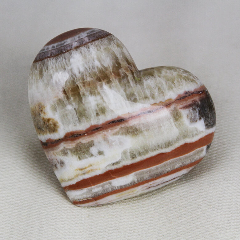 Tiger Aragonite heart ethical crystals Gemrock 03