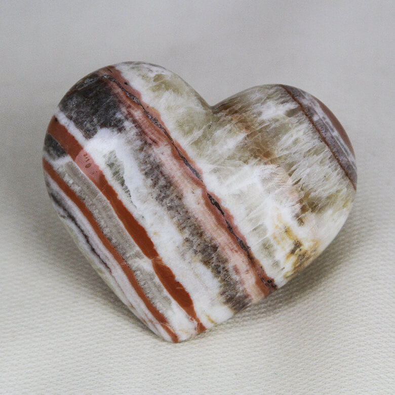 Tiger Aragonite heart ethical crystals Gemrock 03b