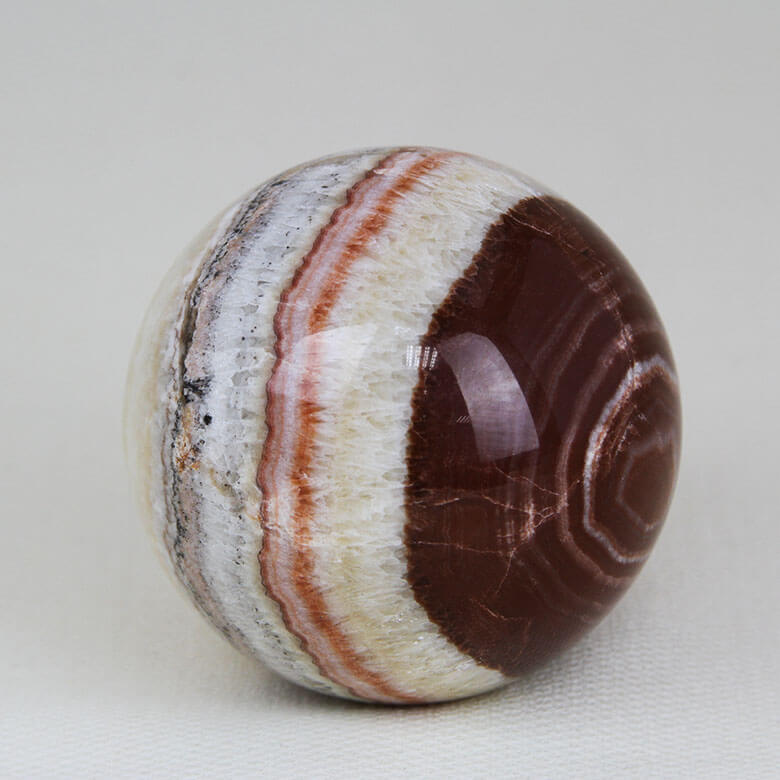 Tiger Aragonite sphere ethical crystals Gemrock 03a