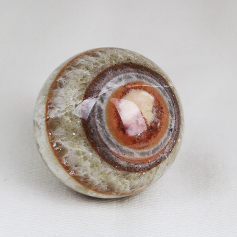 Tiger Aragonite sphere ethical crystals Gemrock 05b