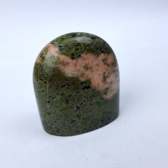 Unakite free form tongue shaped ethical crystals top-quality palm stones crystal wholesale gemrock ti 01