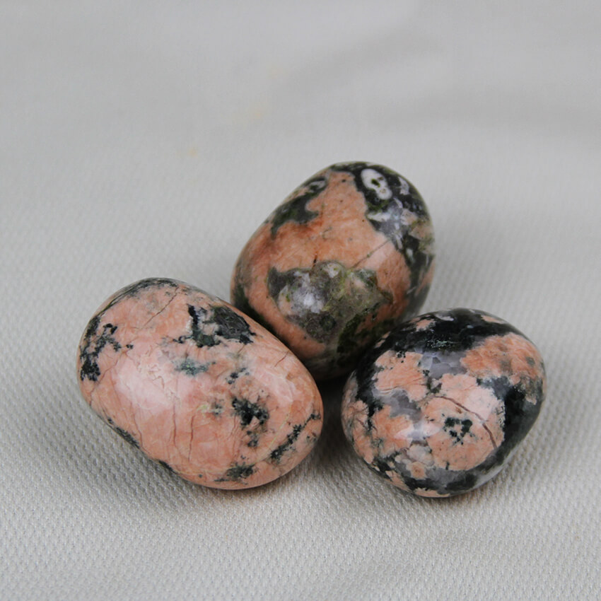 Unakite tumbled stone ethical crystals top-quality tumbled stones crystal wholesale gemrock ti 01