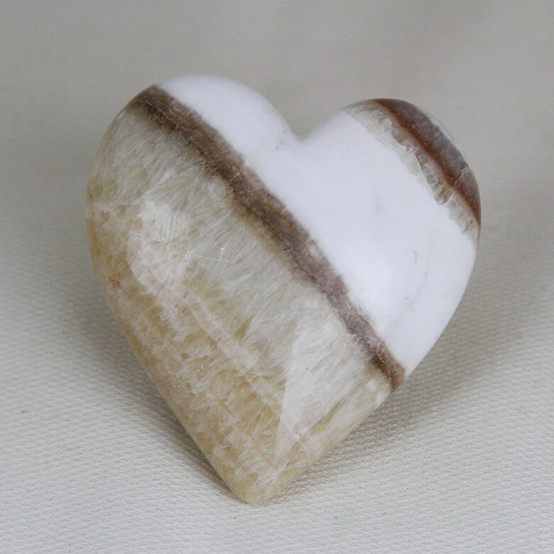 coati aragonite heart ethical Crystals Gemrock 6
