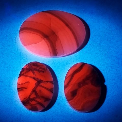 premium cut Manganocalcite cabochons ethical crystal jewelry Gemrock
