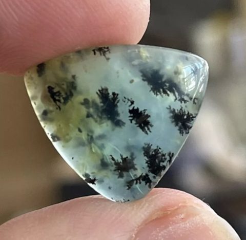 Andean Blue Opal ethical crystals and jewelry by Gemrock blue opal Gemstone quality standard 03