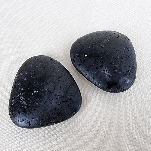 Black Tourmaline Palmstones ethical crystals Gemrock