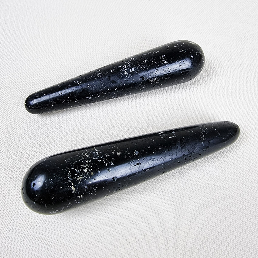 Black Tourmaline Wands ethical crystals Gemrock