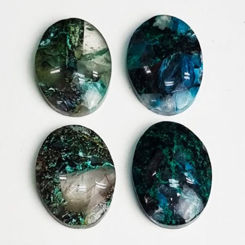 Quantum Cuattro Cabochons ethical crystal jewelry Gemrock 04