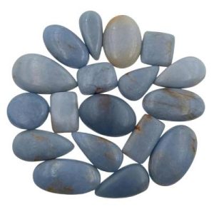 dont buy Low-quality Angelite Cabochons - buy top-quality angelite cabochons Gemrock Angelite Gemstone Quality standard 06