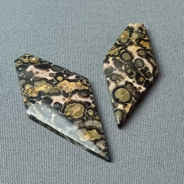 Leopard Skin Jasper Cabochon lapidary cutting service Gemrock top-quality premium cutting Leopard Skin Jasper Cabochon lapidary cutting service Gemrock top-quality premium cutting