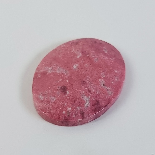 Thulite Cabochon TH-3A-0005 B top-quality premium-cut Norwegian Thulite Cabochone gemrock ethical crystals and jewelry
