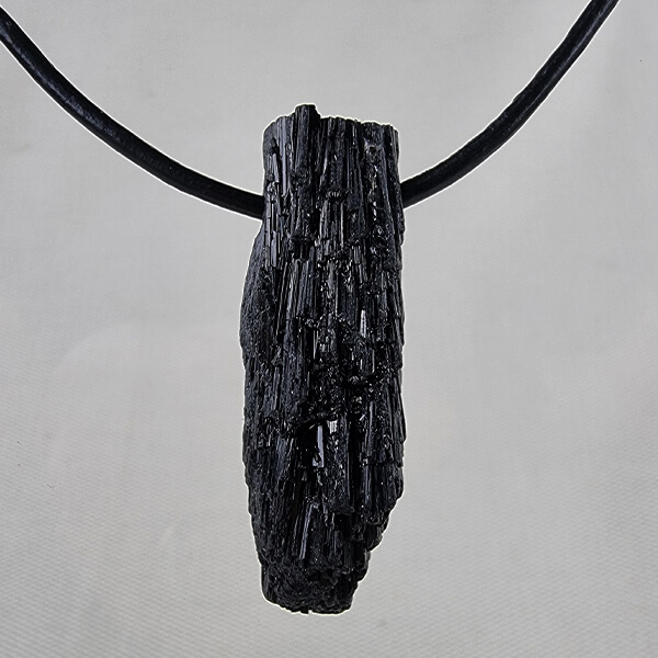 Tourmaline crystal pendant gemrock jewelry