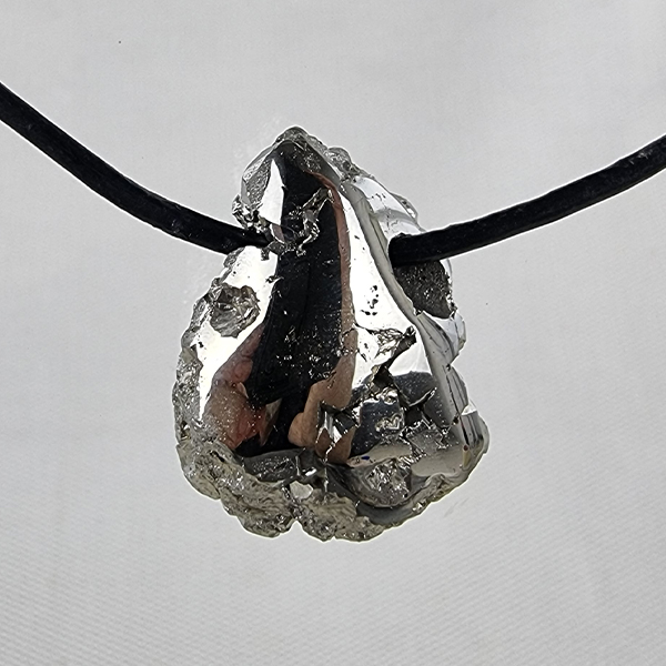 Cocada pyrite crystal pendant gemrock Jewelry