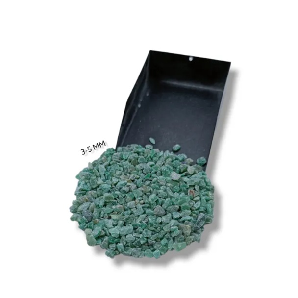 wholesale of nephrite green jade grains 3-5 mm