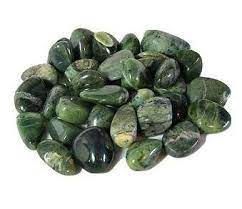 bulk wholesale tumbled stones green jade nephrite
