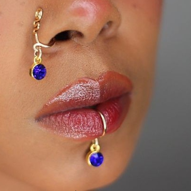 gemrock jewelry wholesale nose, ear and lip cuffs