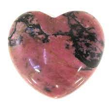 rhodonite heart bulk wholesale of crystal hearts rhodonite