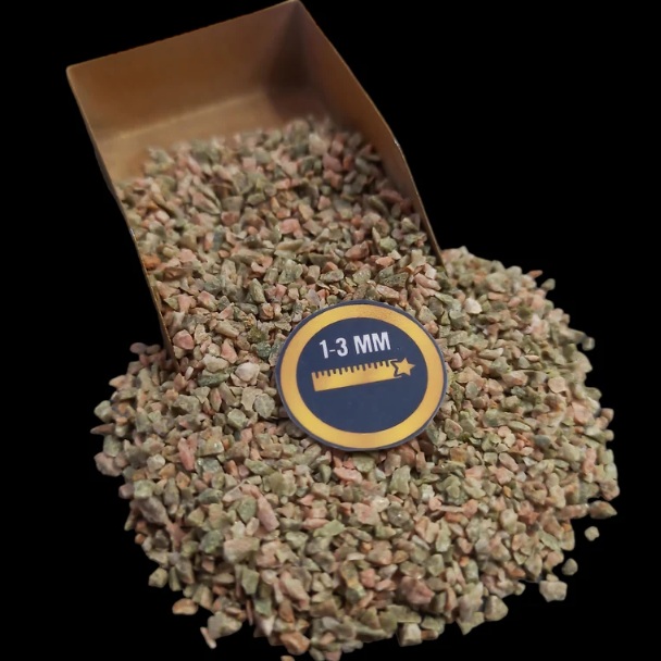 wholesale of unakite grains 1-3 mm