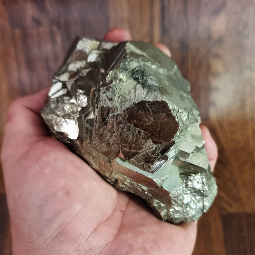octahedron pyrite crystal cluster clearance sale offer