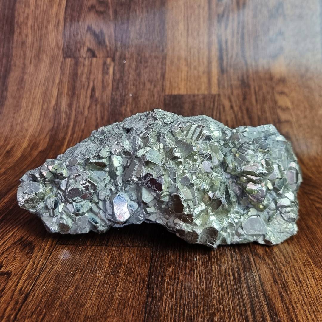 Pyrite crystal cluster clearance sales offer