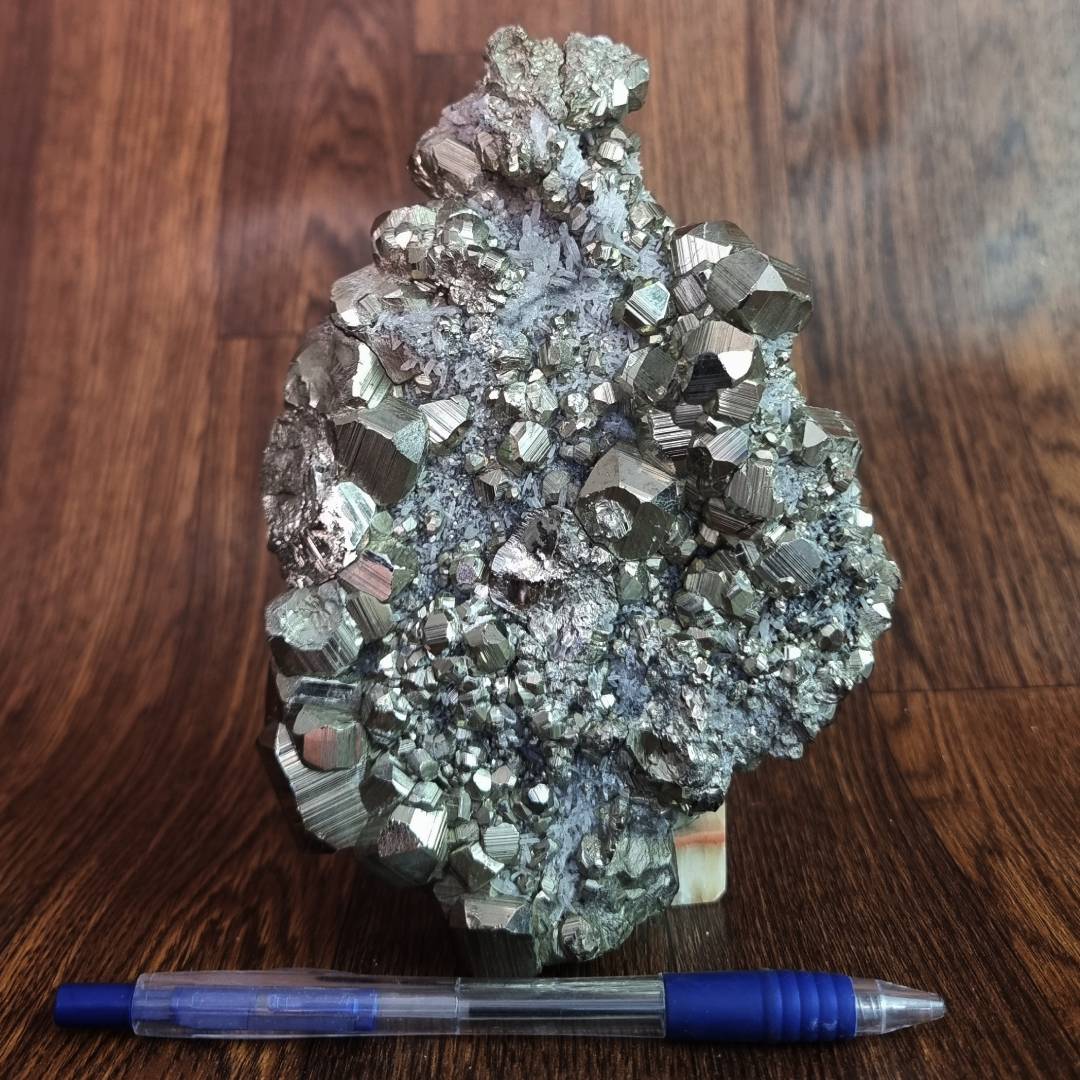 Pyrite and quartz crystal cluster clearance sales offer