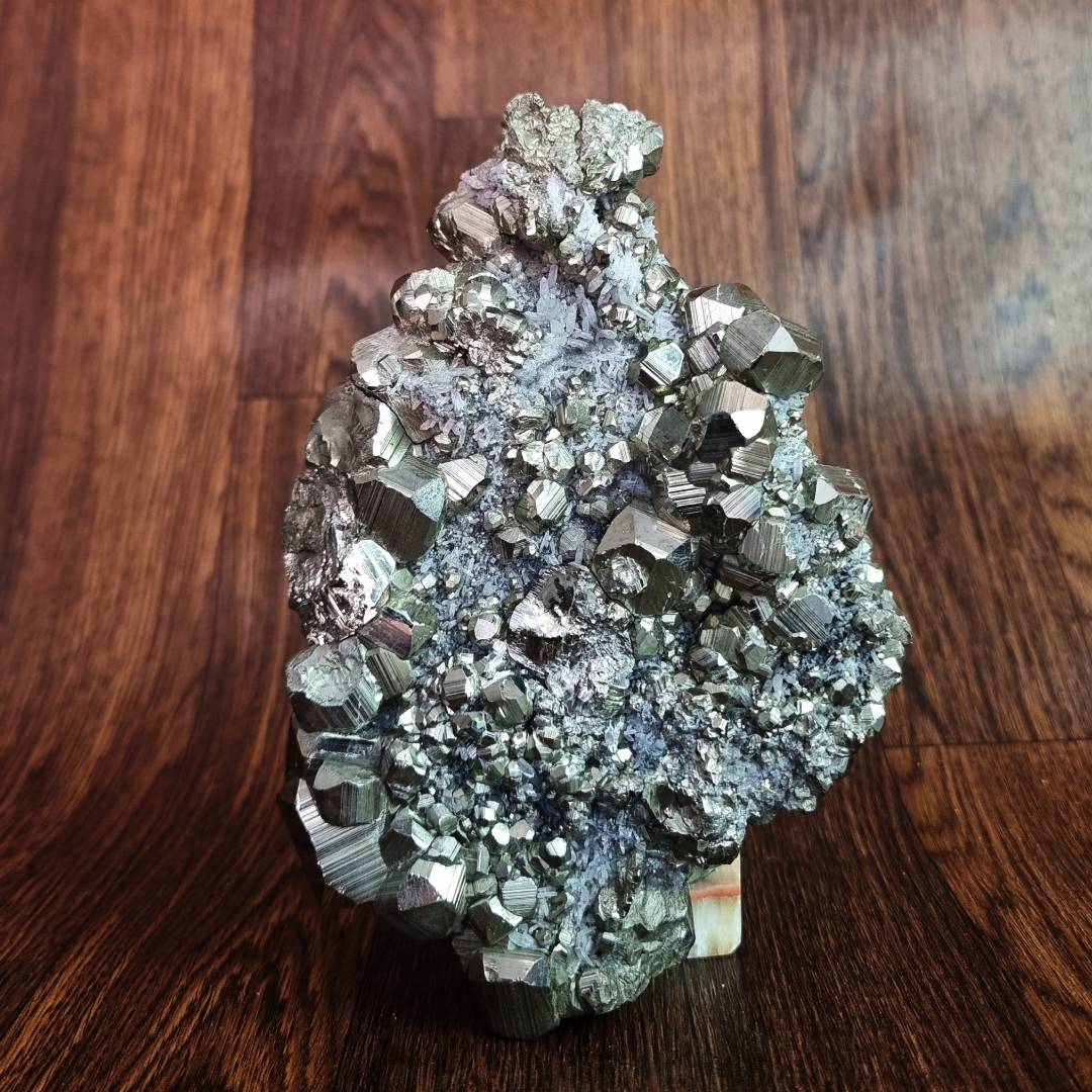 Pyrite and quartz crystal cluster clearance sales offer