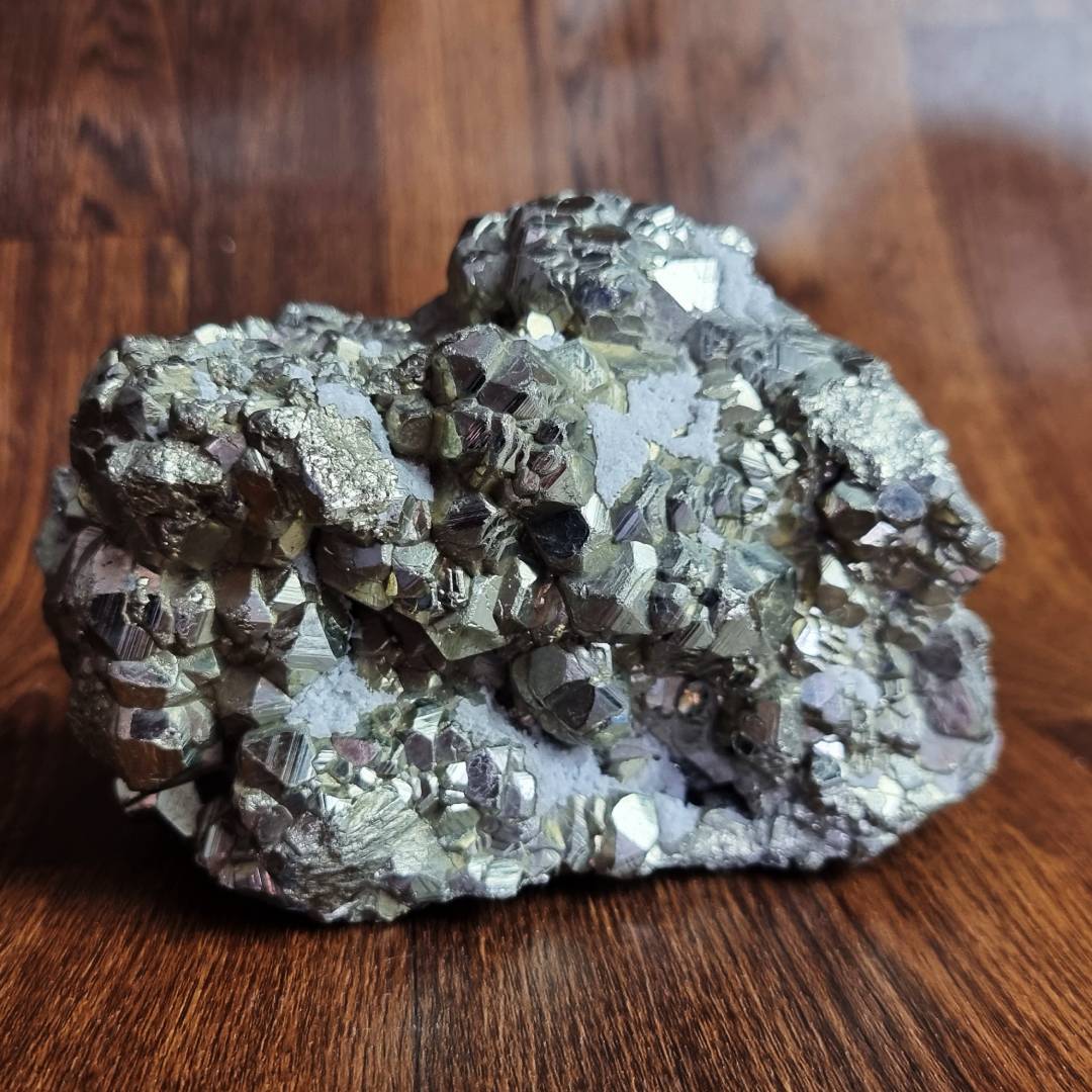 Pyrite crystal cluster clearance sales offer
