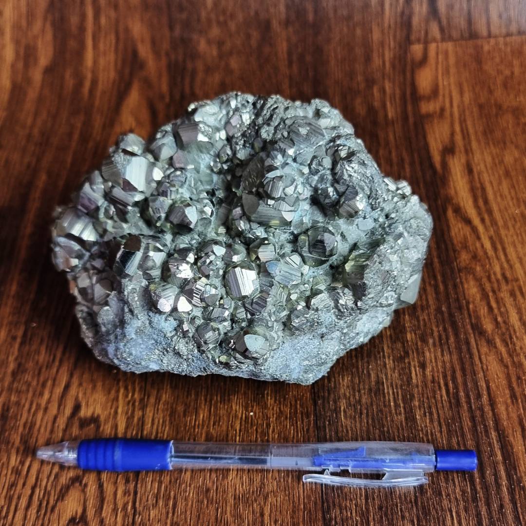 Pyrite crystal cluster clearance sales offer